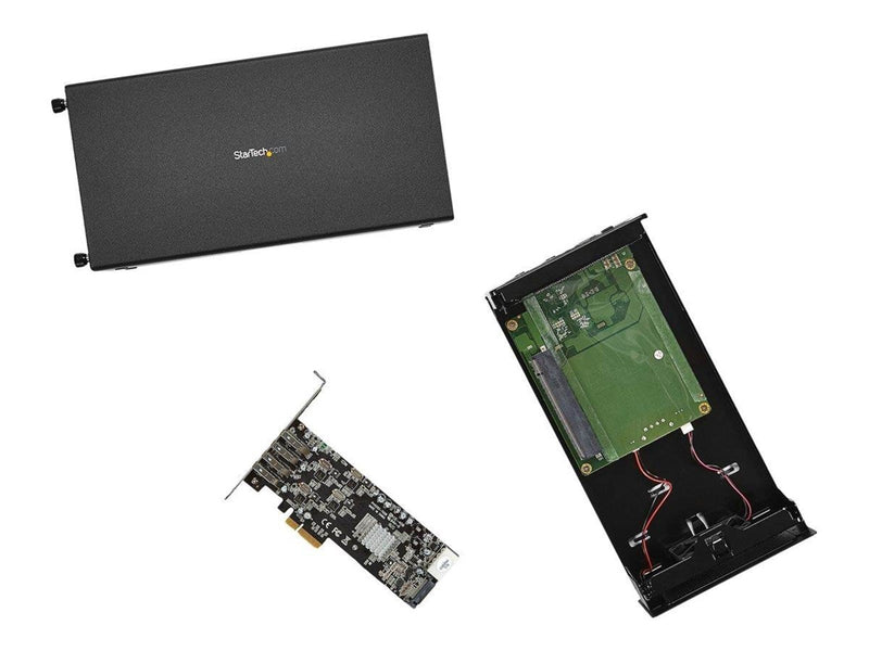 StarTech.com Thunderbolt 3 PCIe Expansion Chassis with DisplayPort - PCIe x16 - system bus extender - DP