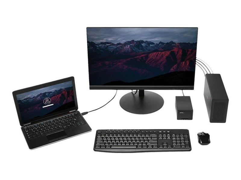 StarTech.com Thunderbolt 3 PCIe Expansion Chassis with DisplayPort - PCIe x16 - system bus extender - DP