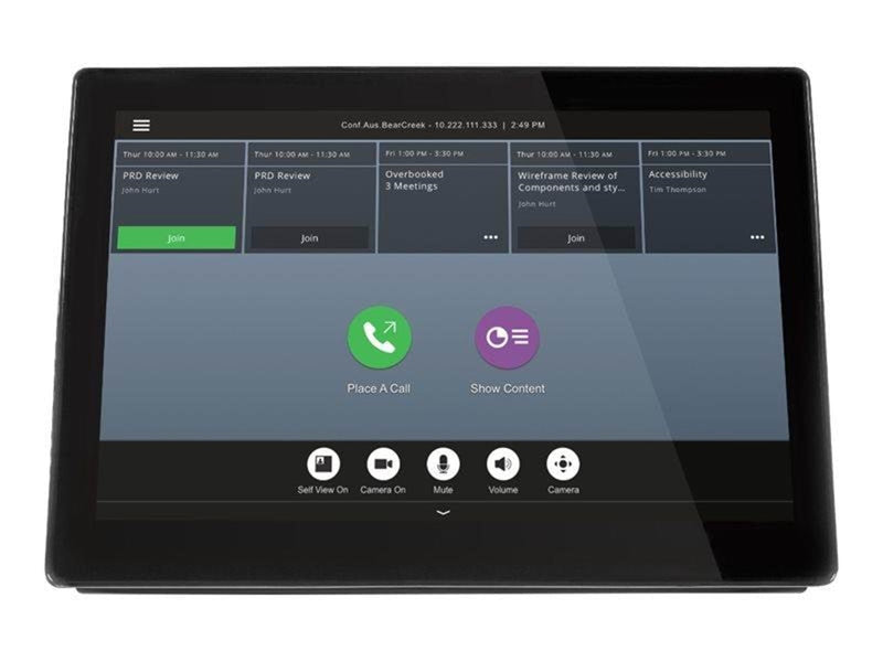 Poly RealPresence Touch - touchscreen - Ethernet - Touch Overlay (Silber)