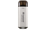 Transcend ESD300 Externe SSD 2 TB, silber