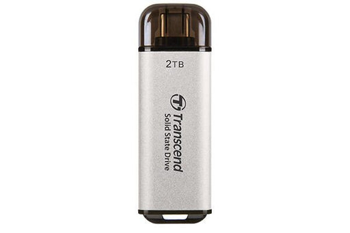 Transcend ESD300 Externe SSD 2 TB, silber
