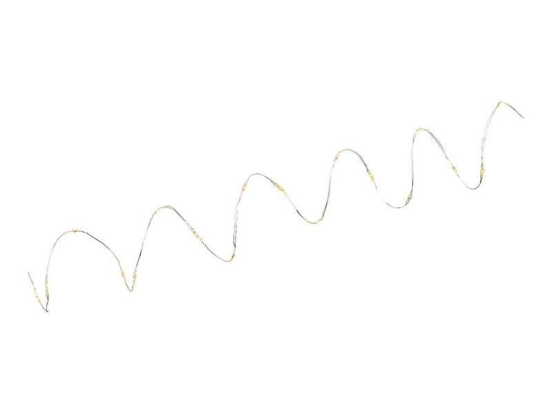 Pro Silver wire light chain with 20 LEDs incl. timer