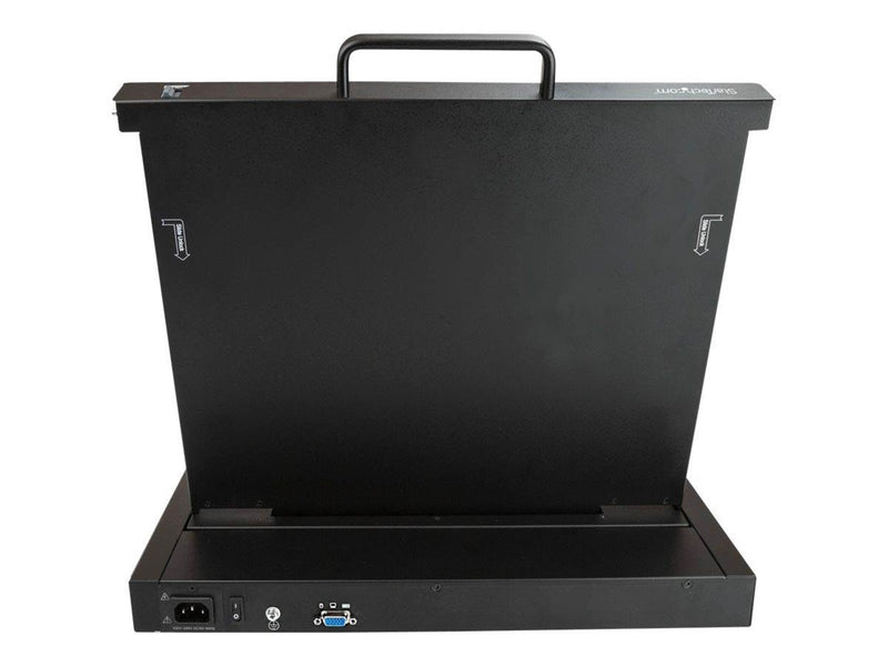 17" StarTech.com Rackmount KVM Console - Single-Port with 17" LCD Monitor - KVM console - 17"