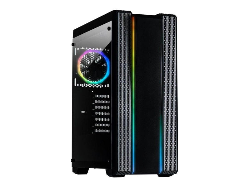 Inter-Tech S-3901 IMPULSE - Gehäuse - Tower - Schwarz
