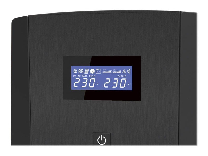 Conceptronics ZEUS03EM UPS 1200VA / 720W HID USB AVR Outputs: (IEC x 3 Schuko x 2)