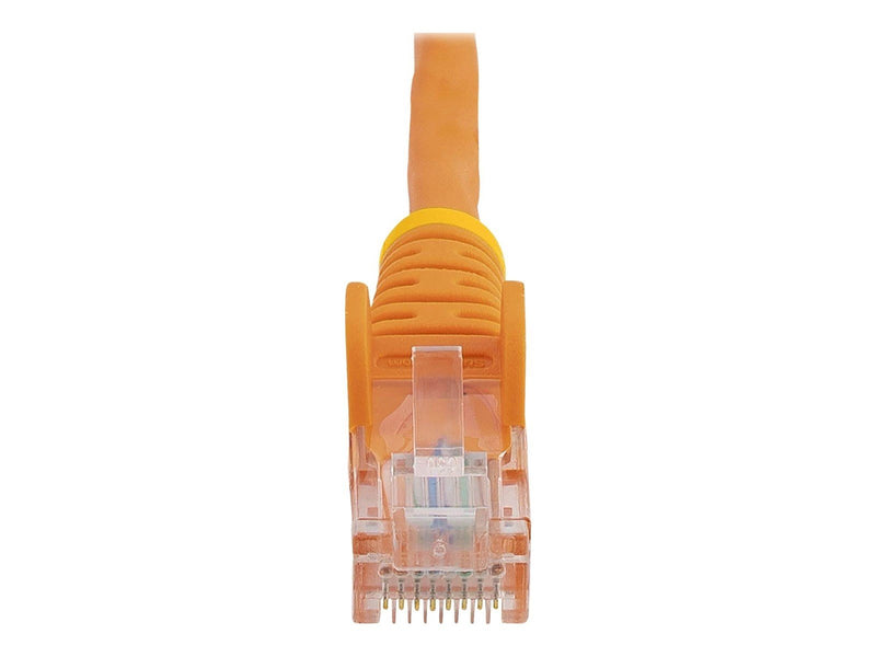 StarTech.com 0.5m Orange Cat5e / Cat 5 Snagless Ethernet Patch Cable 0.5 m - patch cable - 50 cm - orange - Orange - 0.5 meter