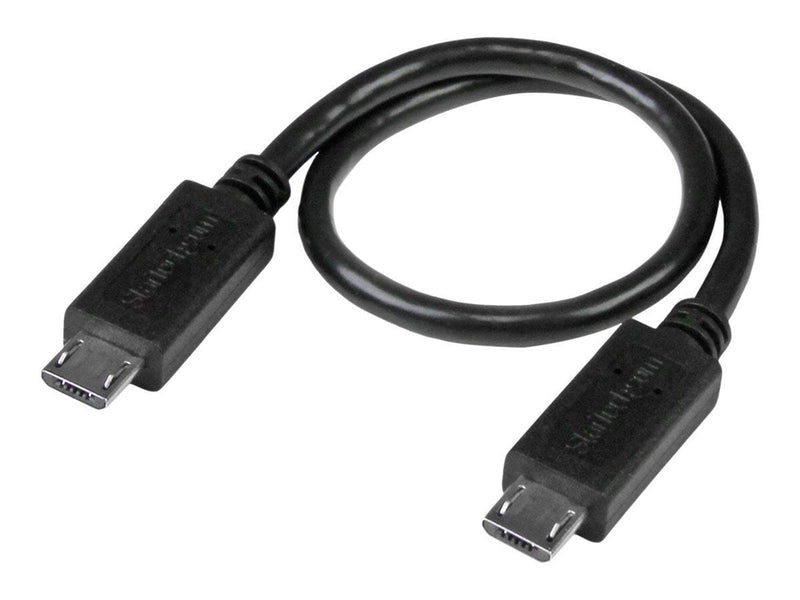 StarTech.com 8in USB OTG Cable Micro USB to Micro USB M/M - USB cable - 20.32 cm