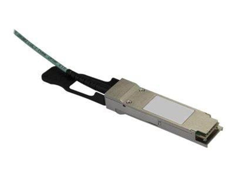StarTech.com Cisco QSFP-4X10G-AOC10M Compatible QSFP+ Breakout Cable - 15 m - breakout cable - 15 m - black - Schwarz - 15 meter