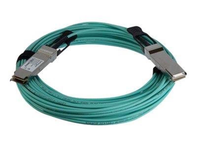 StarTech.com MSA Compliant QSFP+ Active Optical Cable (AOC) - 30 m (98.4ft) - 40GBase direct attach cable - 30 m - black - Schwa