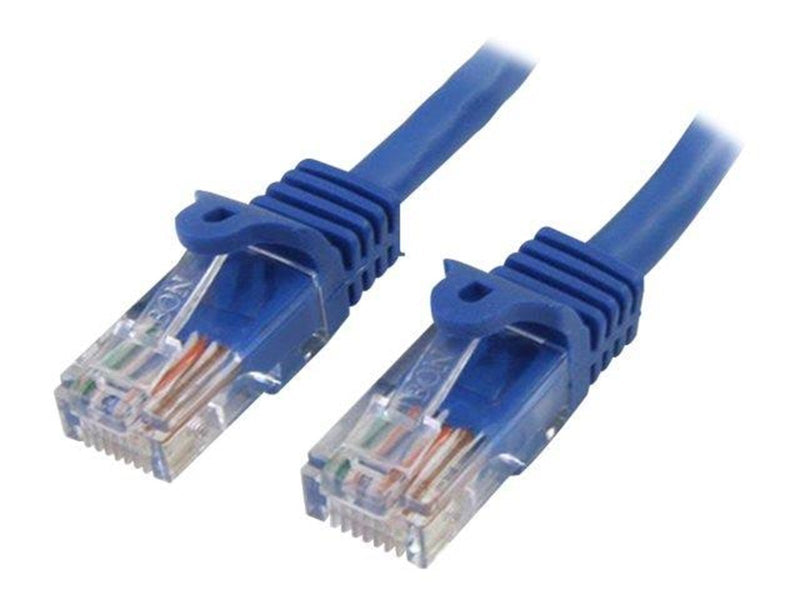 StarTech.com 10m Blue Cat5e / Cat 5 Snagless Ethernet Patch Cable 10 m - patch cable - 10 m - blue - Blau - 10 meter