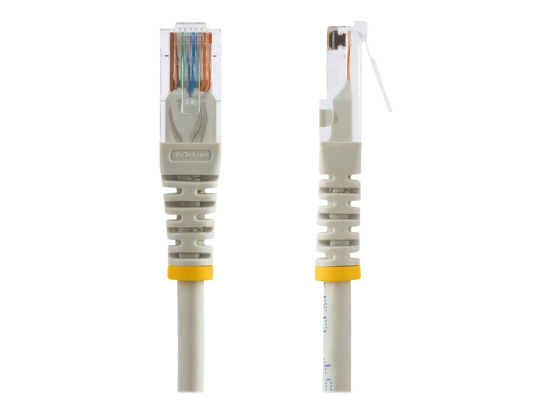 StarTech.com 10m Gray Cat5e / Cat 5 Snagless Ethernet Patch Cable 10 m - patch cable - 10 m - grey - Grau - 10 meter