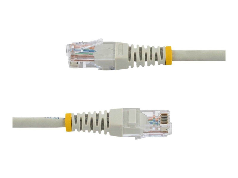 StarTech.com 10m Gray Cat5e / Cat 5 Snagless Ethernet Patch Cable 10 m - patch cable - 10 m - grey - Grau - 10 meter