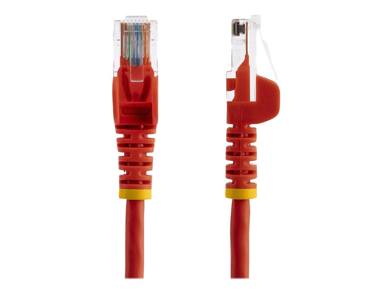 StarTech.com 10m Red Cat5e / Cat 5 Snagless Ethernet Patch Cable 10 m - patch cable - 10 m - red - Rot - 10 meter