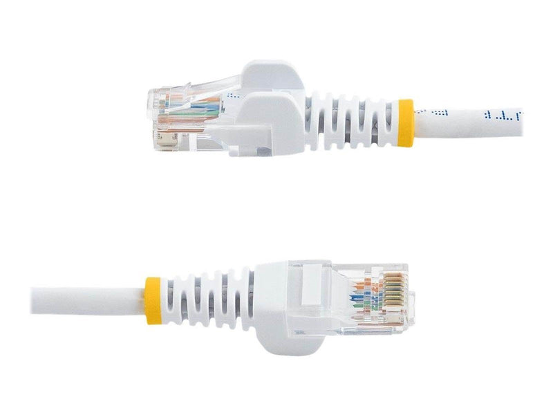 StarTech.com 10m White Cat5e / Cat 5 Snagless Ethernet Patch Cable 10 m - patch cable - 10 m - white - Weiß - 10 meter