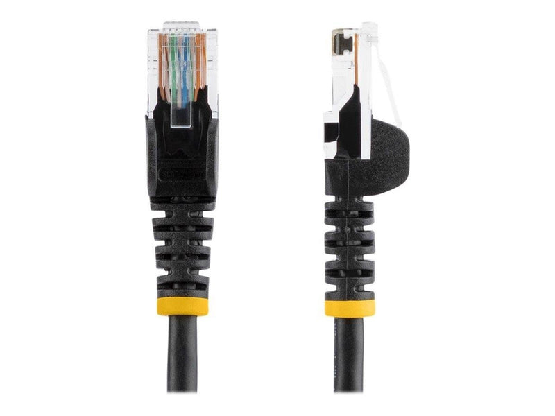 StarTech.com 5m Black Cat5e / Cat 5 Snagless Patch Cable 5 m - patch cable - 5 m - black - Schwarz - 5 meter