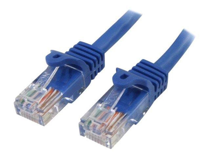 StarTech.com 5m Blue Cat5e / Cat 5 Snagless Patch Cable 5 m - patch cable - 5 m - blue - Blau - 5 meter