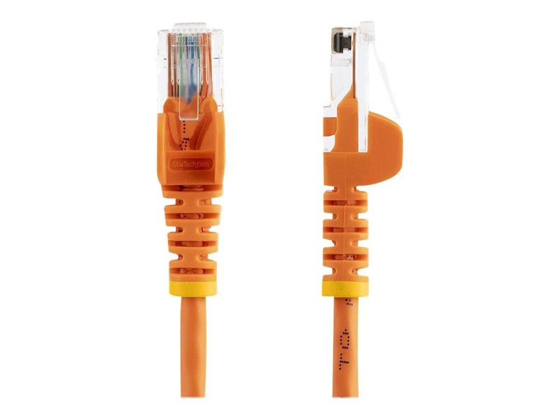 StarTech.com 5m Orange Cat5e / Cat 5 Snagless Ethernet Patch Cable 5 m - patch cable - 5 m - orange - Orange - 5 meter