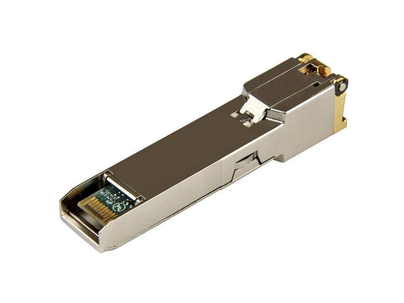 StarTech.com Cisco GLC-T Compatible SFP Module - 1000BASE-T - SFP to RJ45 Cat6/Cat5e - 1GE Gigabit Ethernet SFP - RJ-45 100m - C