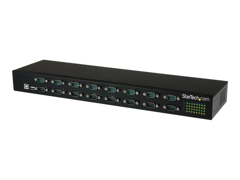 StarTech.com 16 Port USB to Serial Adapter Hub - USB to RS232 Daisy Chain - serial adapter