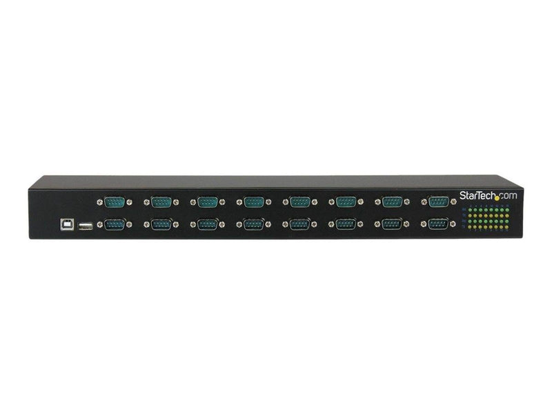 StarTech.com 16 Port USB to Serial Adapter Hub - USB to RS232 Daisy Chain - serial adapter