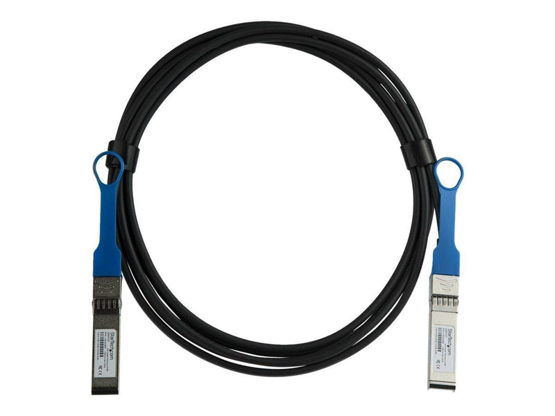 StarTech.com HP JD097C Compatible SFP+ DAC Twinax Cable - 3 m (9.8 ft.) - 10GBase direct attach cable - 3 m - black - Schwarz -