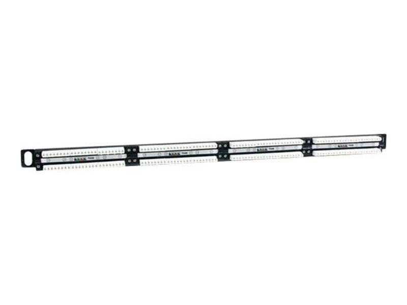 StarTech.com 24 Port 0.5U Cat5e Patch Panel - patch panel