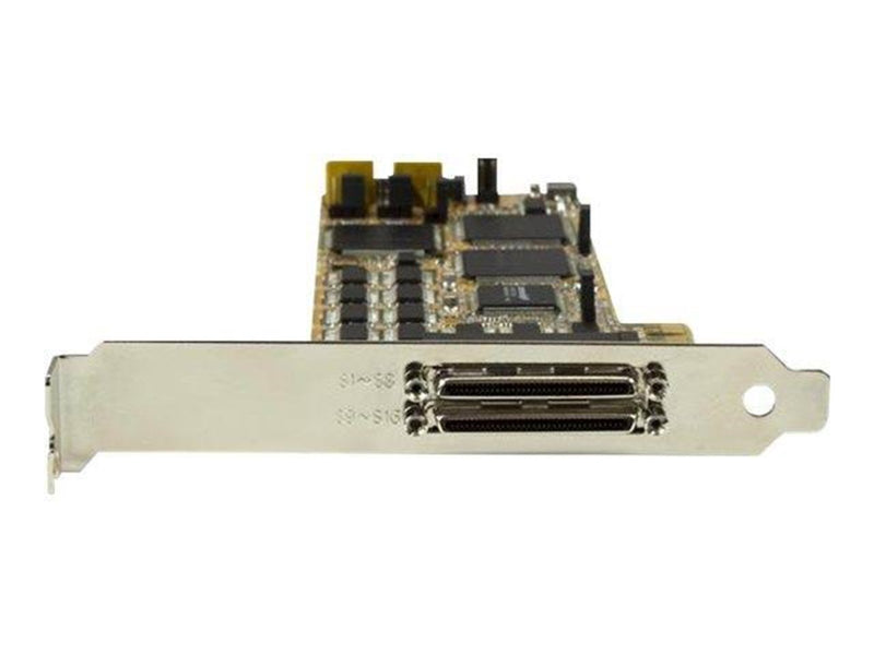 StarTech.com 16 Port PCI Express Serial Card - High-Speed PCIe Serial Card - expansion module