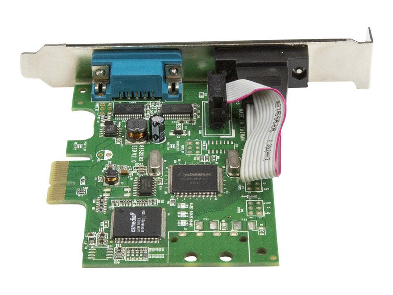 StarTech.com 2-Port PCI Express Serial Card with 16C1050 UART