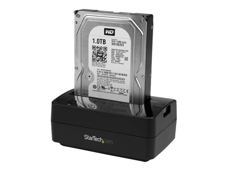 StarTech.com Drive Docking Station for 2.5 / 3.5" SATA Drives - USB 3.1 (USB-A USB-C) or eSATA - HDD docking station - SATA 6Gb/