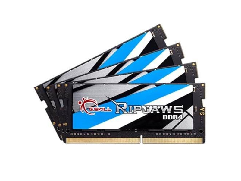 G.Skill Ripjaws SODIMM DDR4-2666 - 32GB - CL19 - Quad Channel (4 pcs) - Intel XMP - Schwarz