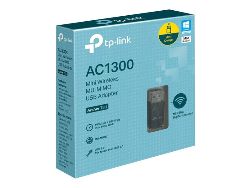 TP-Link Archer T3U AC1300 Mini Wireless MU-MIMO USB Adapter