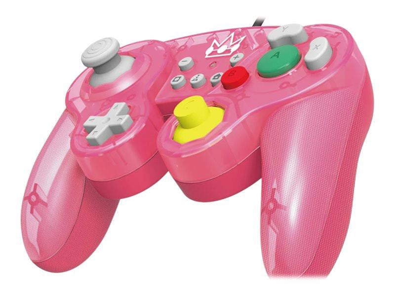 HORI Battle Pad (Peach) - Wired Controller - Nintendo Switch