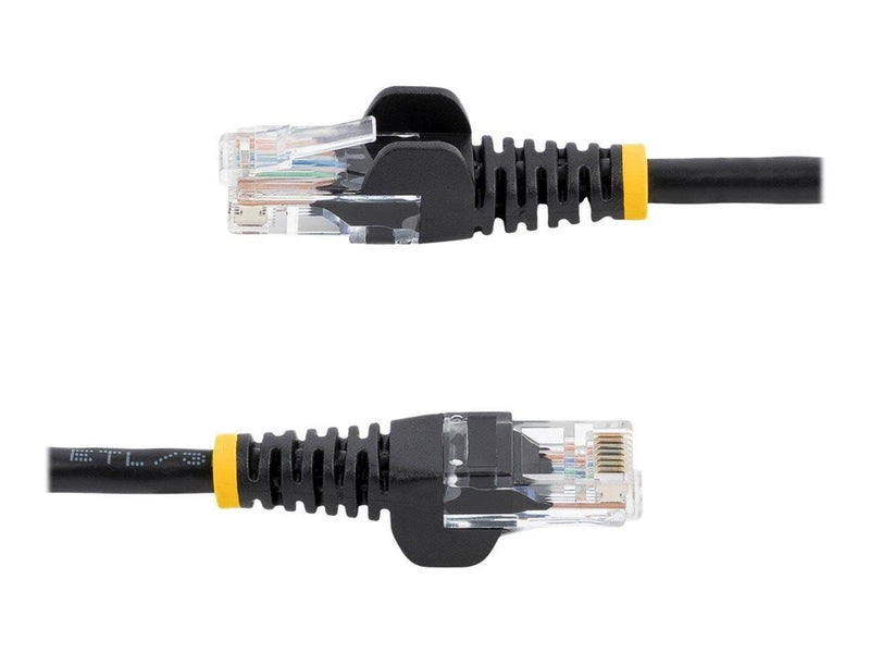 StarTech.com 7m Black Cat5e / Cat 5 Snagless Ethernet Patch Cable 7 m - patch cable - 7 m - black - Schwarz - 7 meter