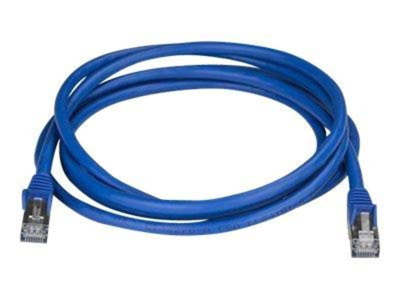 StarTech.com 2m Blue Cat6a / Cat 6a Shielded Ethernet Patch Cable 2 m - patch cable - 2 m - blue - Blau - 2 meter