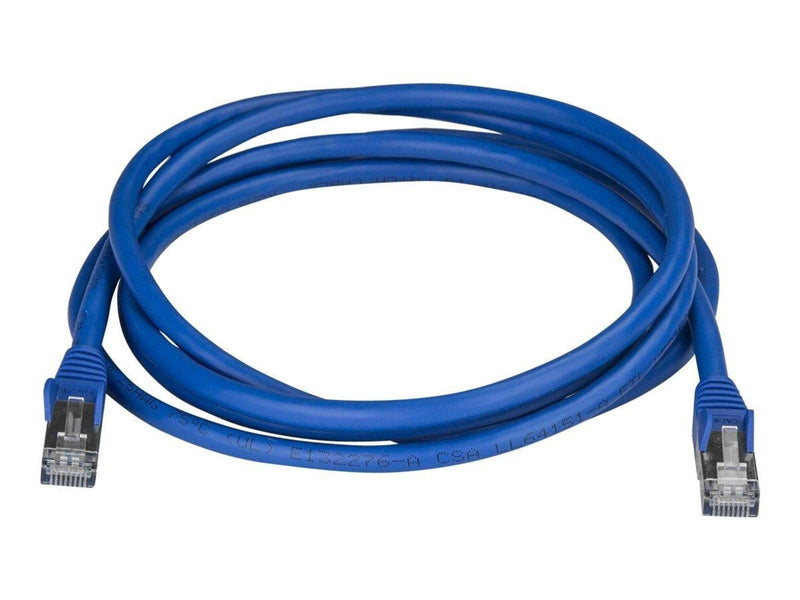 StarTech.com 2m Blue Cat6a / Cat 6a Shielded Ethernet Patch Cable 2 m - patch cable - 2 m - blue - Blau - 2 meter