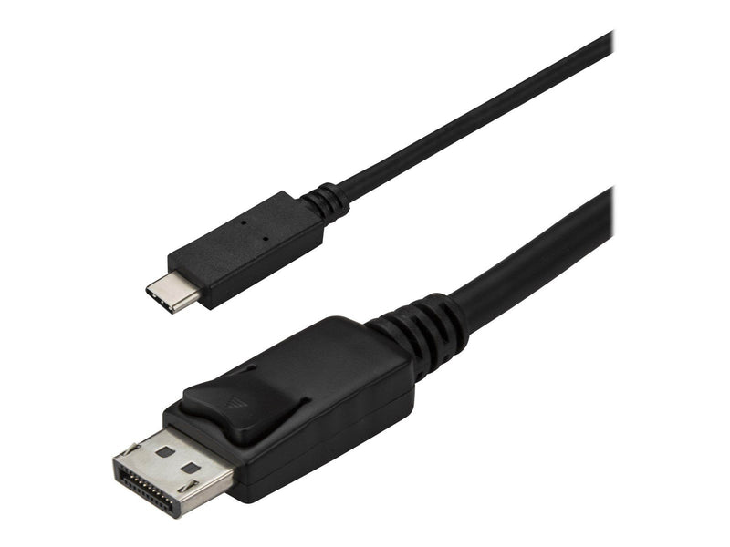 StarTech.com 3 m (10 ft.) USB-C to DisplayPort Cable - 4K 60Hz - Black - external video adapter - STM32F072CBU6