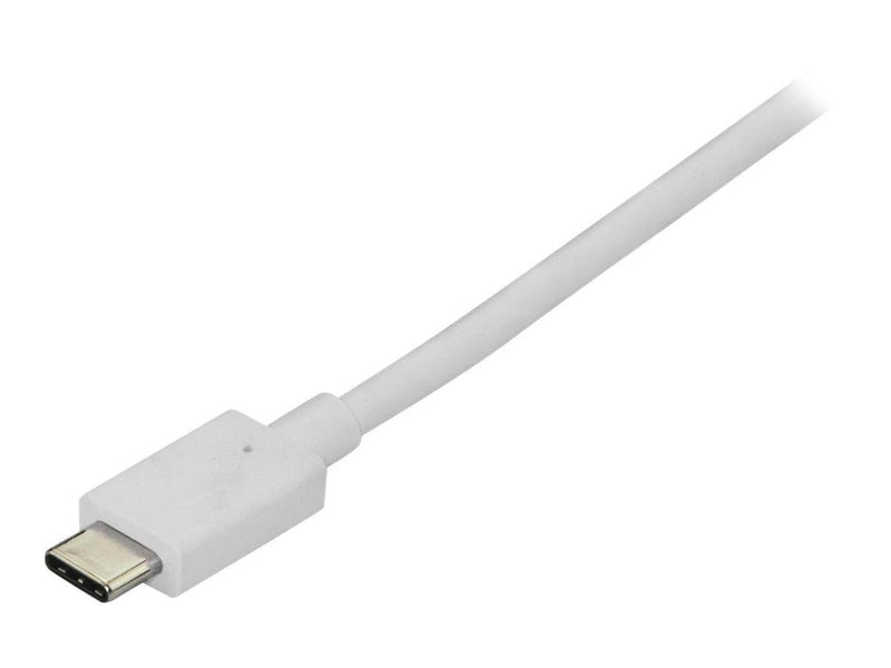 StarTech.com 6 ft / 1.8m USB C to DisplayPort Cable - 4K 60Hz - White - external video adapter - STM32F072CBU6