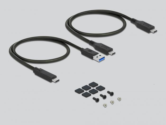 DeLOCK Externes Gehäuse für Ultra Slim SATA Laufwerke 9,5 mm