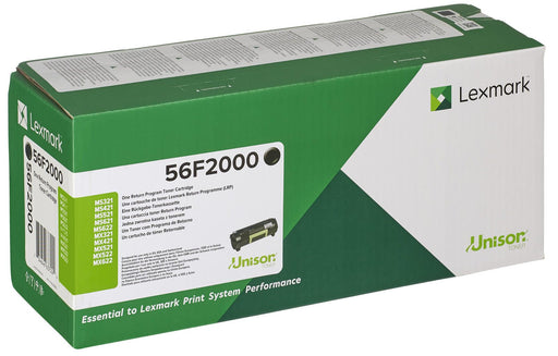 Lexmark Original Toner schwarz 6.000 Seiten (56F2000) für MS321dn, MS421dw/dn, MS521dn, MS621dn, MS622de