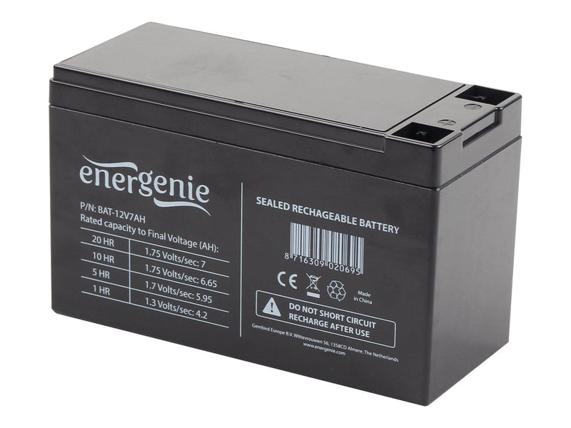 Gembird BAT-12V7AH - Battery 12V 7AH