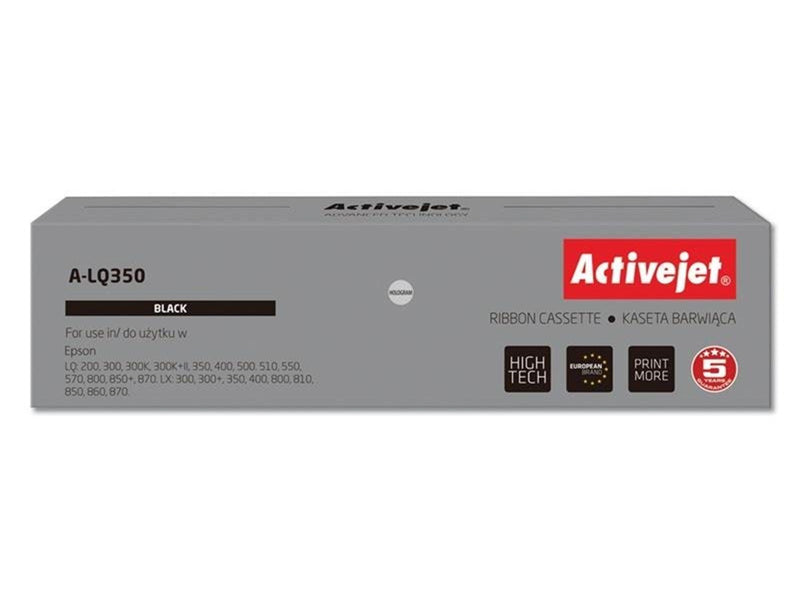ActiveJet Tasma Activejet A-LQ350 (zamiennik Epson S015633 - Print ribbon Schwarz
