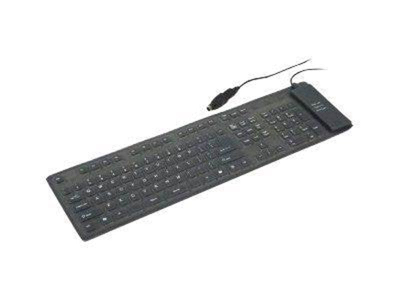 Gembird KB-109F-B - keyboard - US - black - Tastaturen - Englisch - US - Schwarz