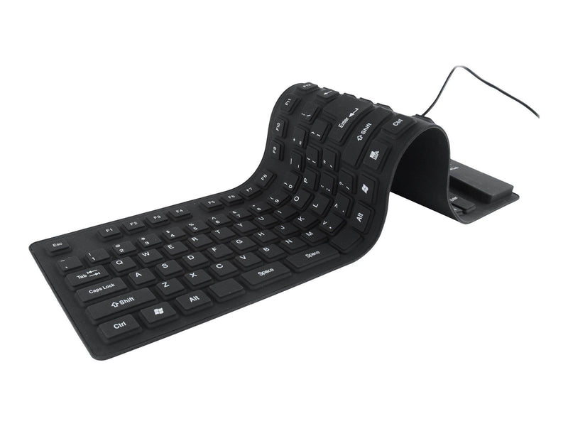 Gembird KB-109F-B - keyboard - US - black - Tastaturen - Englisch - US - Schwarz