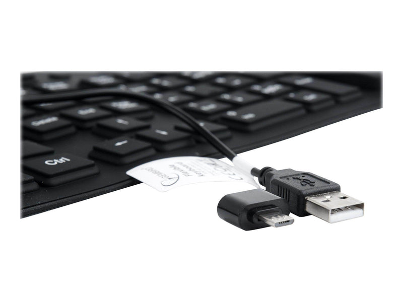 Gembird KB-109F-B - keyboard - US - black - Tastaturen - Englisch - US - Schwarz