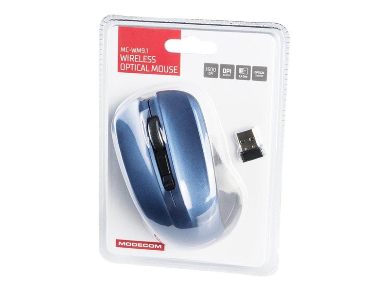 MODECOM MC-WM9.1 - Maus (Blau)