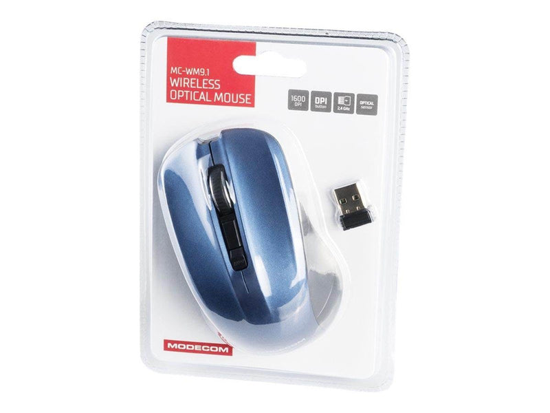MODECOM MC-WM9.1 - Maus (Blau)