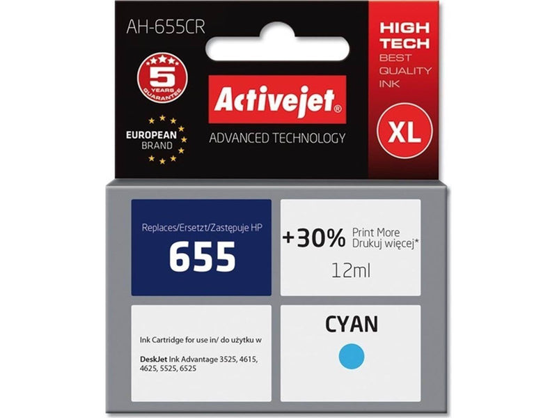 ActiveJet AH-655CR Premium version - Tintenpatrone Cyan