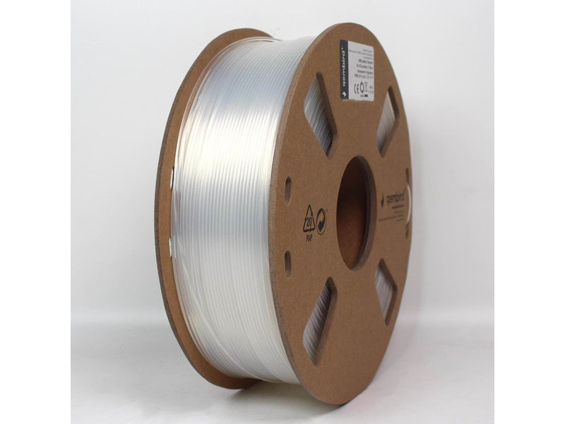 Gembird ABS filament - Clear - 1.75mm ø - 1 kg