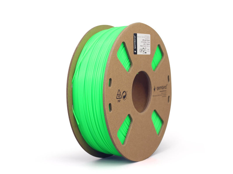 Gembird ABS filament - Green - 1.75mm ø - 1 kg