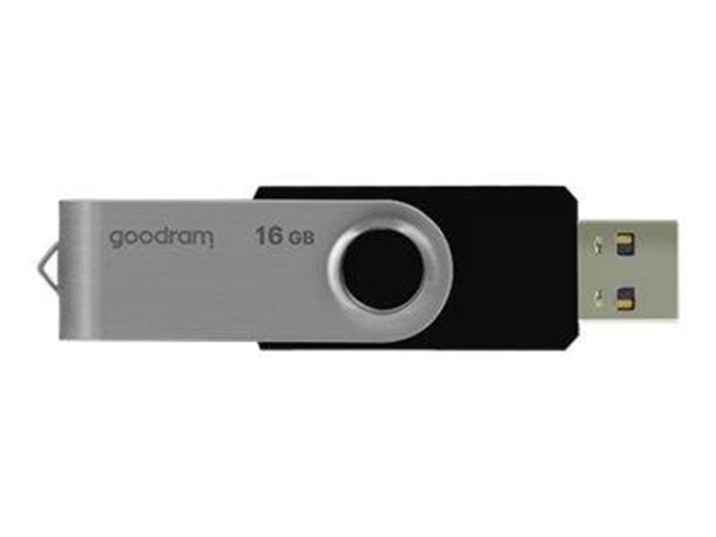 GOODRAM memory USB UTS2 16GB USB 2.0 Black - 16GB - USB-Stick